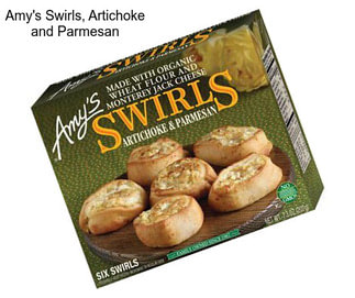 Amy\'s Swirls, Artichoke and Parmesan