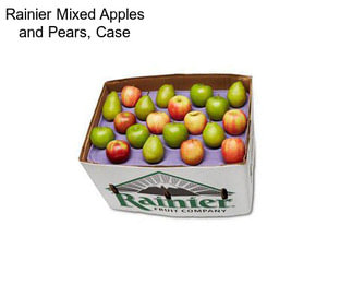 Rainier Mixed Apples and Pears, Case