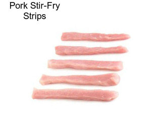 Pork Stir-Fry Strips