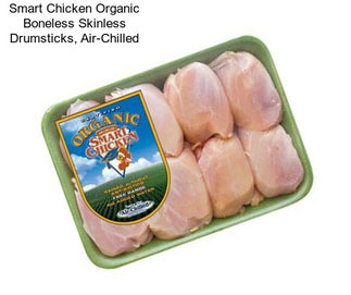 Smart Chicken Organic Boneless Skinless Drumsticks, Air-Chilled