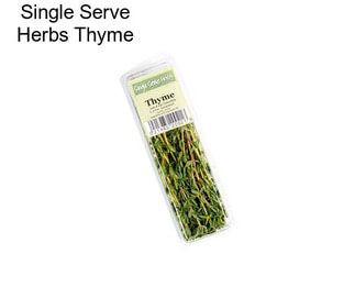 Single Serve Herbs Thyme