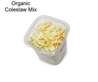 Organic Coleslaw Mix