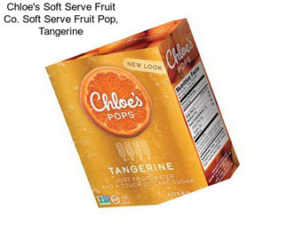 Chloe\'s Soft Serve Fruit Co. Soft Serve Fruit Pop, Tangerine