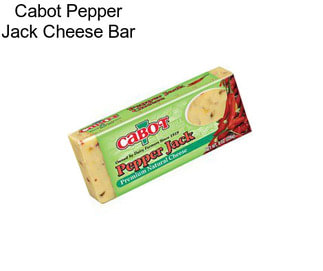 Cabot Pepper Jack Cheese Bar