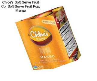 Chloe\'s Soft Serve Fruit Co. Soft Serve Fruit Pop, Mango