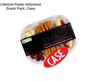 Lifestyle Foods Hollywood Snack Pack, Case