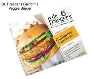 Dr. Praeger\'s California Veggie Burger