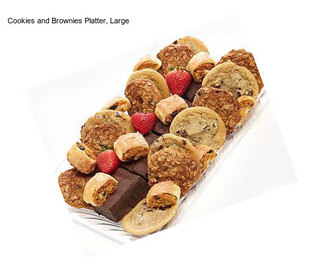 Cookies and Brownies Platter, Large