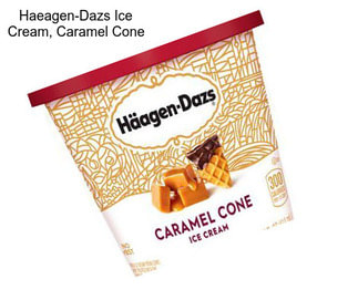 Haeagen-Dazs Ice Cream, Caramel Cone