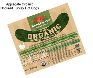 Applegate Organic Uncured Turkey Hot Dogs