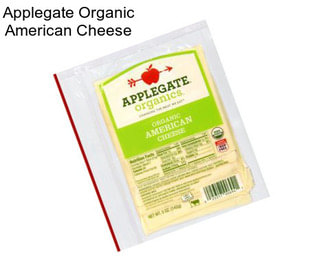 Applegate Organic American Cheese