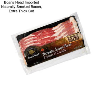 Boar\'s Head Imported Naturally Smoked Bacon, Extra Thick Cut