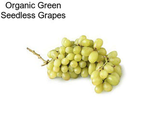 Organic Green Seedless Grapes