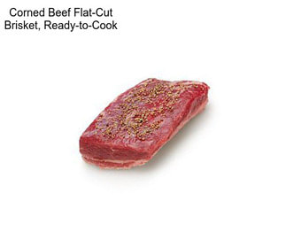 Corned Beef Flat-Cut Brisket, Ready-to-Cook