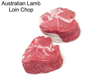 Australian Lamb Loin Chop