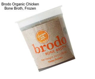 Brodo Organic Chicken Bone Broth, Frozen