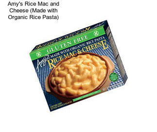 Amy\'s Rice Mac and Cheese (Made with Organic Rice Pasta)