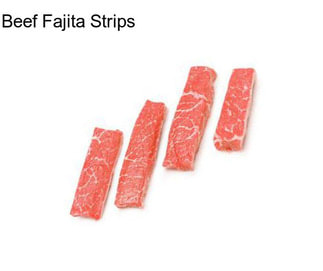 Beef Fajita Strips