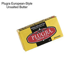 Plugra European-Style Unsalted Butter