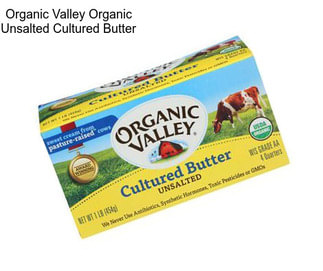 Organic Valley Organic Unsalted Cultured Butter