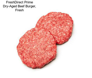 FreshDirect Prime Dry-Aged Beef Burger, Fresh