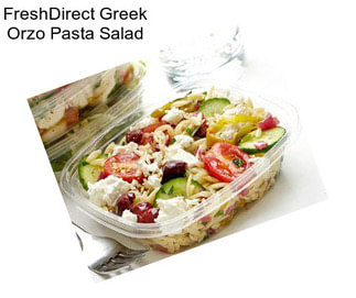 FreshDirect Greek Orzo Pasta Salad