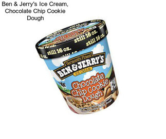 Ben & Jerry\'s Ice Cream, Chocolate Chip Cookie Dough