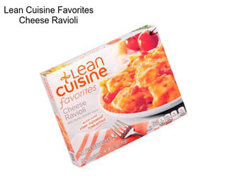 Lean Cuisine Favorites Cheese Ravioli