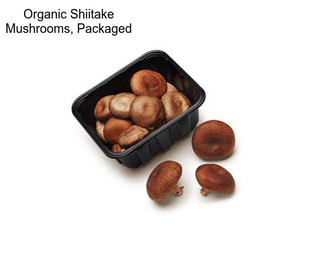 Organic Shiitake Mushrooms, Packaged