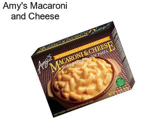 Amy\'s Macaroni and Cheese