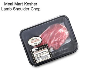 Meal Mart Kosher Lamb Shoulder Chop