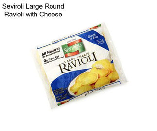 Seviroli Large Round Ravioli with Cheese