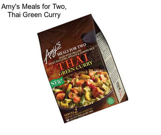 Amy\'s Meals for Two, Thai Green Curry