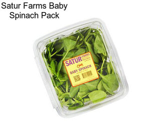 Satur Farms Baby Spinach Pack