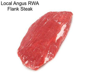 Local Angus RWA Flank Steak