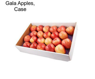 Gala Apples, Case