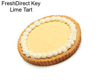 FreshDirect Key Lime Tart