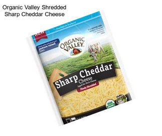 Organic Valley Shredded Sharp Cheddar Cheese