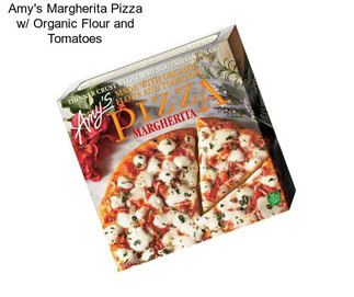 Amy\'s Margherita Pizza w/ Organic Flour and Tomatoes