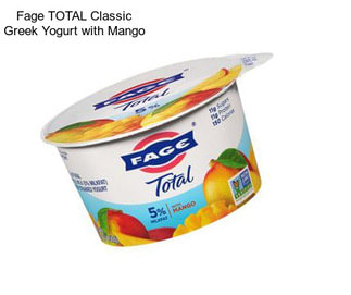 Fage TOTAL Classic Greek Yogurt with Mango