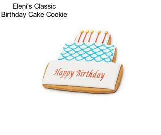 Eleni\'s Classic Birthday Cake Cookie
