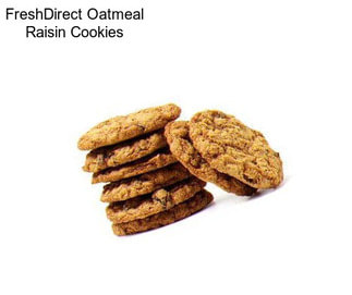 FreshDirect Oatmeal Raisin Cookies