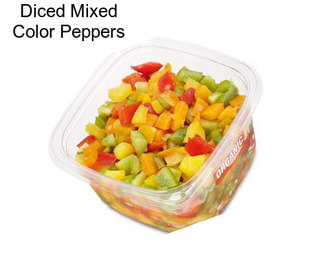 Diced Mixed Color Peppers