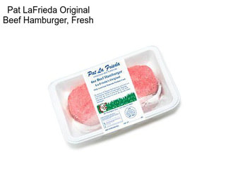 Pat LaFrieda Original Beef Hamburger, Fresh