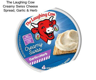 The Laughing Cow Creamy Swiss Cheese Spread, Garlic & Herb