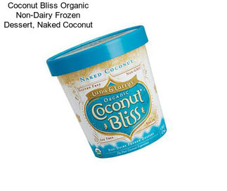 Coconut Bliss Organic Non-Dairy Frozen Dessert, Naked Coconut