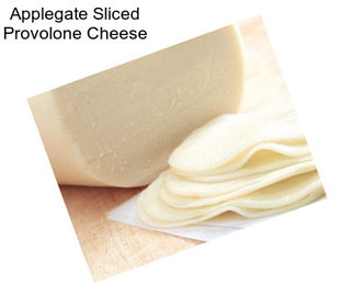 Applegate Sliced Provolone Cheese