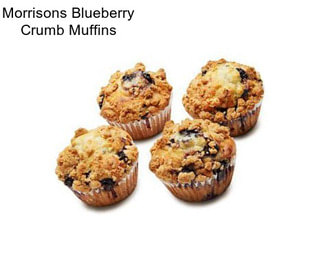 Morrisons Blueberry Crumb Muffins