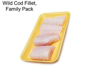 Wild Cod Fillet, Family Pack