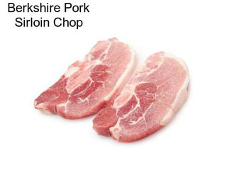 Berkshire Pork Sirloin Chop